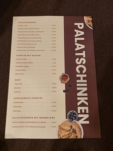 Bild von Palatschinke Vanillepudding